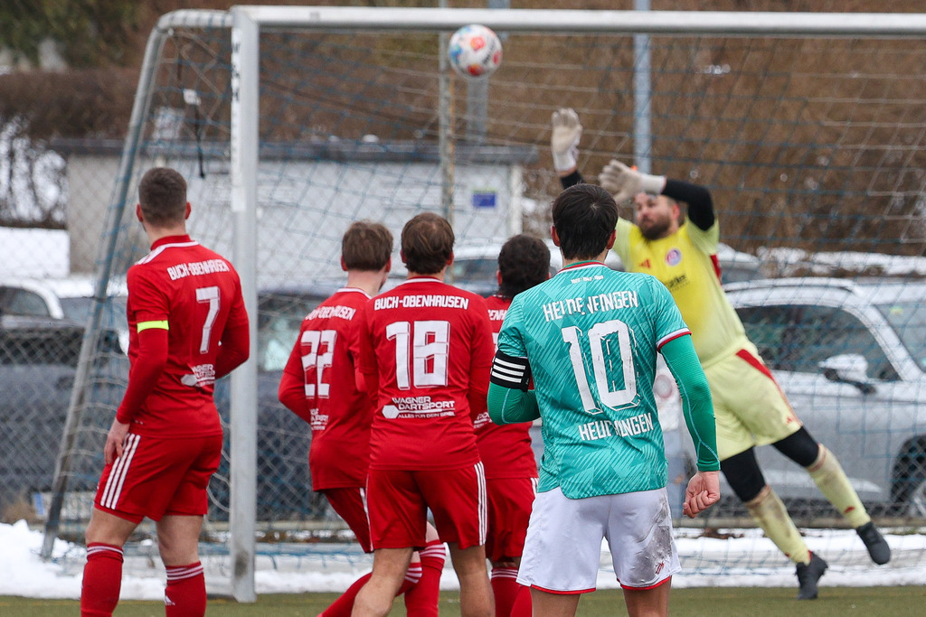 Heldenfingen-Buch_260131_7631 | SG Heldenfingen/Heuchlingen vs. TSV Buch, Fußball, Herren, Freundschaftsspiel, 2025/2026, 31.01.2026 in Söhnstetten, Kunstrasenplatz (Foto: Michael Bulling) - Realisiert mit Pictrs.com