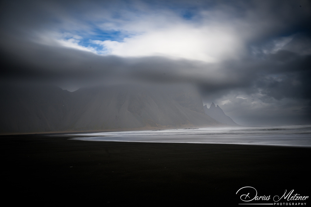 Der Schwarze Strand von Vesturhorn | Der Schwarze Strand von Vesturhorn auf Island