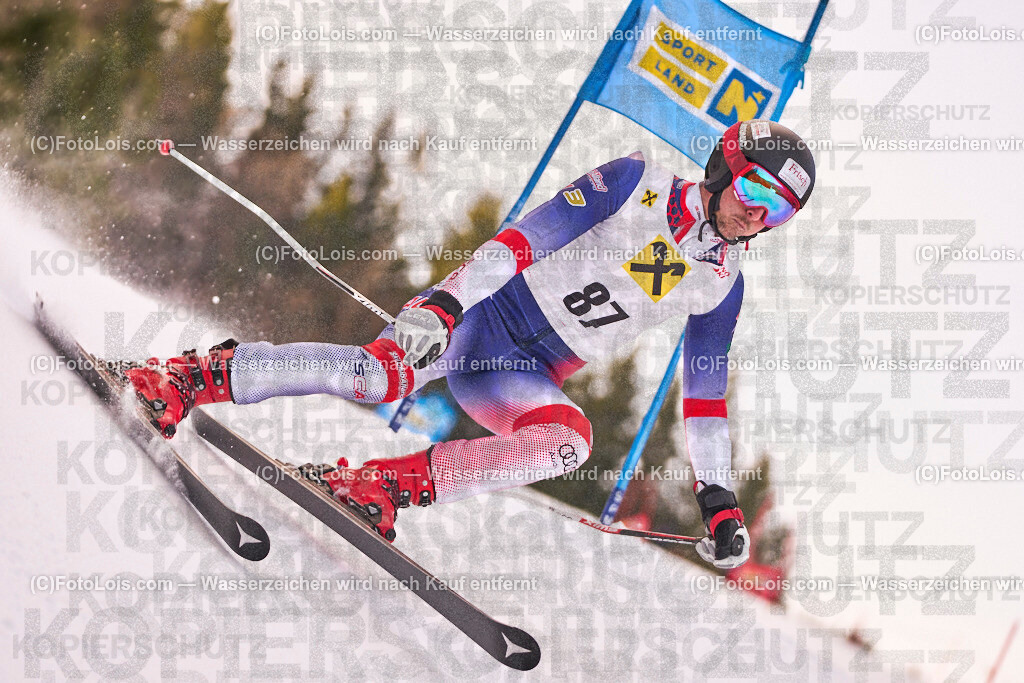 ALP1154_MastersCup-RTL-II_LKHF_Frisch Christoph | NÖ Raiffeisen MastersCup, Jugend - Damen - Herren, Riesentorlauf-Rennen 2 auf der Fuchswaldpiste in Lackenhof am Ötscher, durchführender Verein: Schiklub Lackenhof, So 9. Februar 2025.