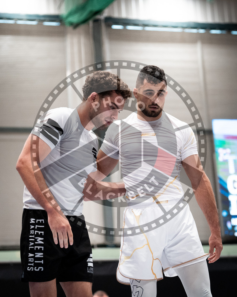 20250906PBB0356 | Fighters compete during the ADCC European Trials  competition in Warsaw, Poland, on September 6, 2025.
