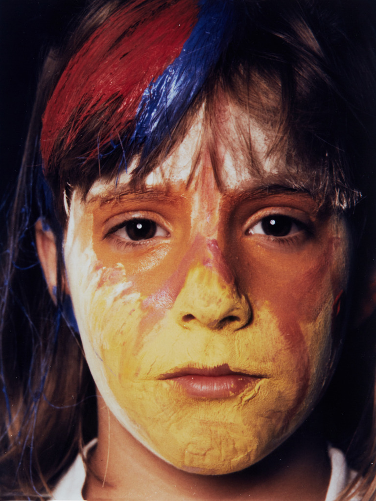 055art_Bee-Braxm_0976 | Werk aus  dem Jahr 1994   Nach einer Aktion im Ritterhausmuseum Offenburg. Kunstmaler Rainer Braxmaier und Modefotograf Wilfried Beege.