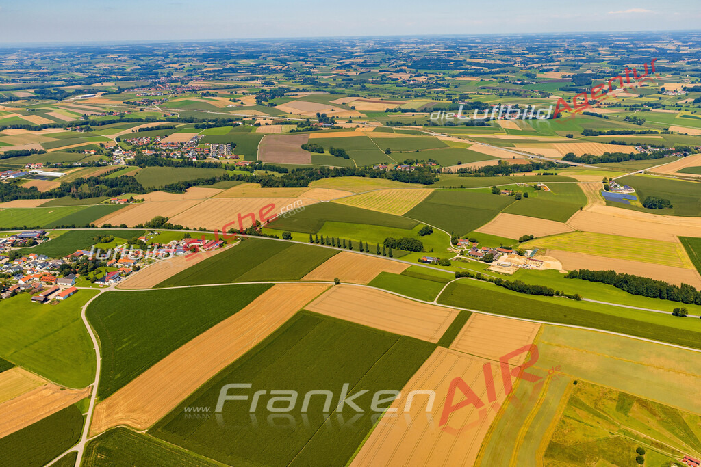 haun-rattenkirchen-luftbild-2827-jahr-2025 | Klassische Luftaufnahme ohne Drohne zeigt:Haun bei Rattenkirchen - Die Luftbildaufnahme wurde 2025 vom UL-Flugzeug heraus erstellt ( keine Drohne ) - Hochauflösende Luftaufnahme -Nicht vergleichbar mit Google Maps oder Satelittenbilder- Die Geschenkidee !Mit Lizenz und Bildrechte bestellbar