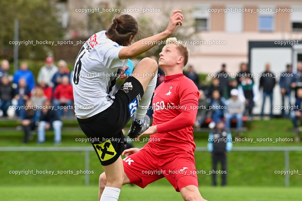 SVG Bleiburg vs. SAK 23.9.2023 | #16 Miha Vidmar SVG Bleiburg, #6 Nikola Tolimir SVG Bleiburg, SVG Bleiburg vs. SAK 23.9.2023, SVG Bleiburg vs. SAK am 23.09.2023 in Bleiburg (Karl Kornberger Stadion), Austria, (Photo by Bernd Stefan)