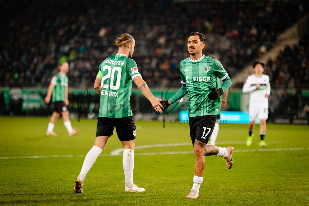 2. Bundesliga, Saison 2025/26, 15. Spieltag: SC Preußen Münster - Hannover 96 | Münster, 05.12.2025: 2. Bundesliga, 15. Spieltag, SC Preußen Münster gegen Hannover 96 im LVM-Preußenstadion in Münster. Foto: sportfotografie.ms | Markus Paletta - Realisiert mit Pictrs.com