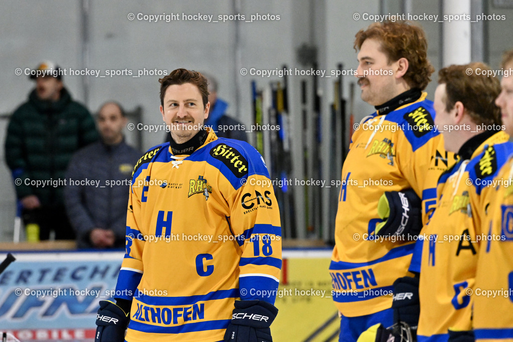 ESC SPARKASSE STEINDORF vs. EHC Althofen | #18 Isopp Maximilian Oliver EHC Althofen, #58 Goritschnig Martin EHC Althofen, ESC SPARKASSE STEINDORF vs. EHC Althofen, ESC SPARKASSE STEINDORF vs. EHC Althofen am 06.03.2026 in Steindorf (Ossiachersee Halle), Austria, (Photo by Bernd Stefan)