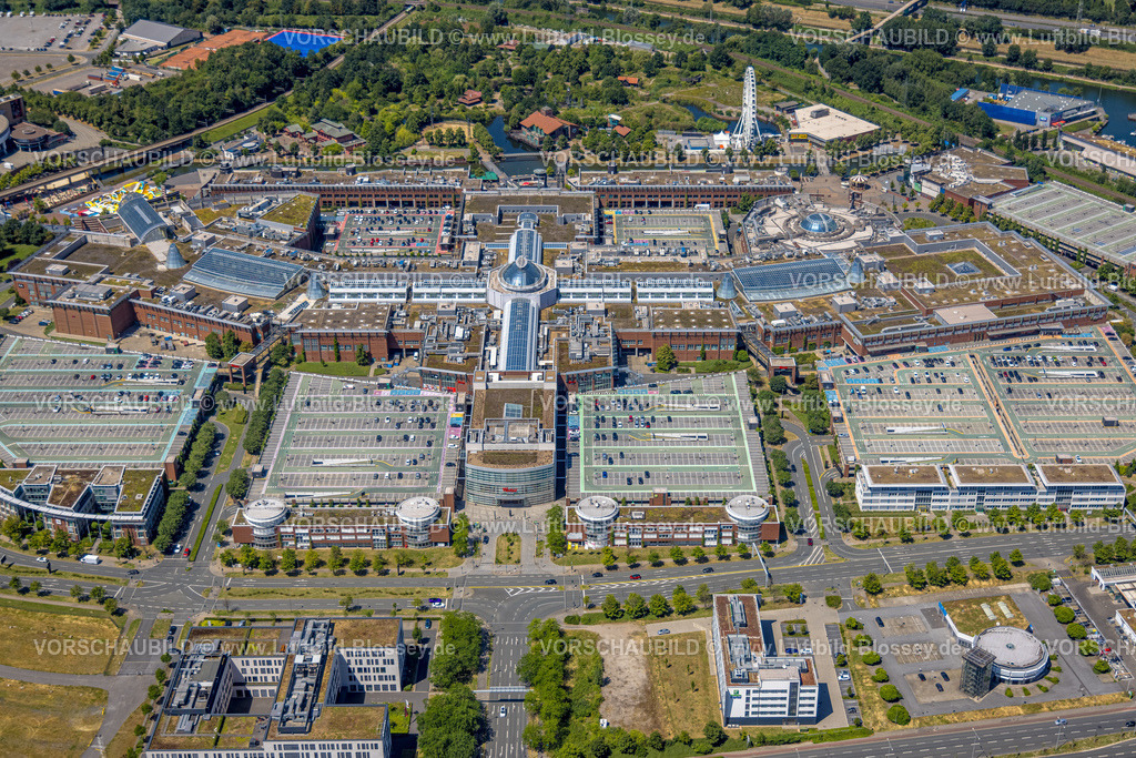 Oberhausen230705302 | Luftbild, Westfield Centro Einkaufszentrum, Neue Mitte, Borbeck, Oberhausen, Ruhrgebiet, Nordrhein-Westfalen, Deutschland