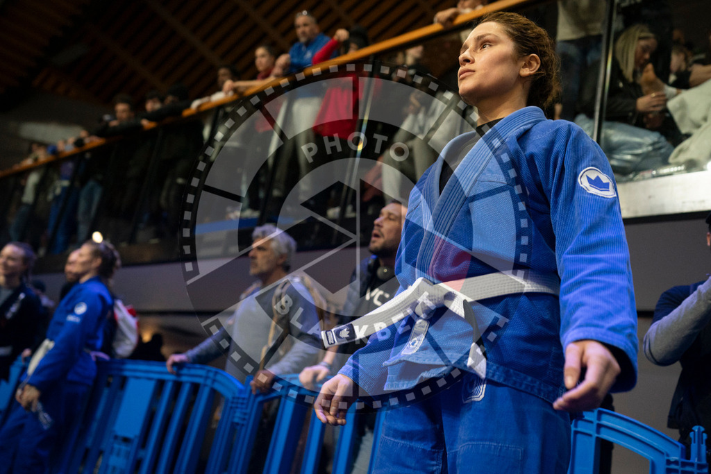 20240119PBB1306 | Fighters compete during the IBJJF European Championship in Paris, France, on January 19, 2024.