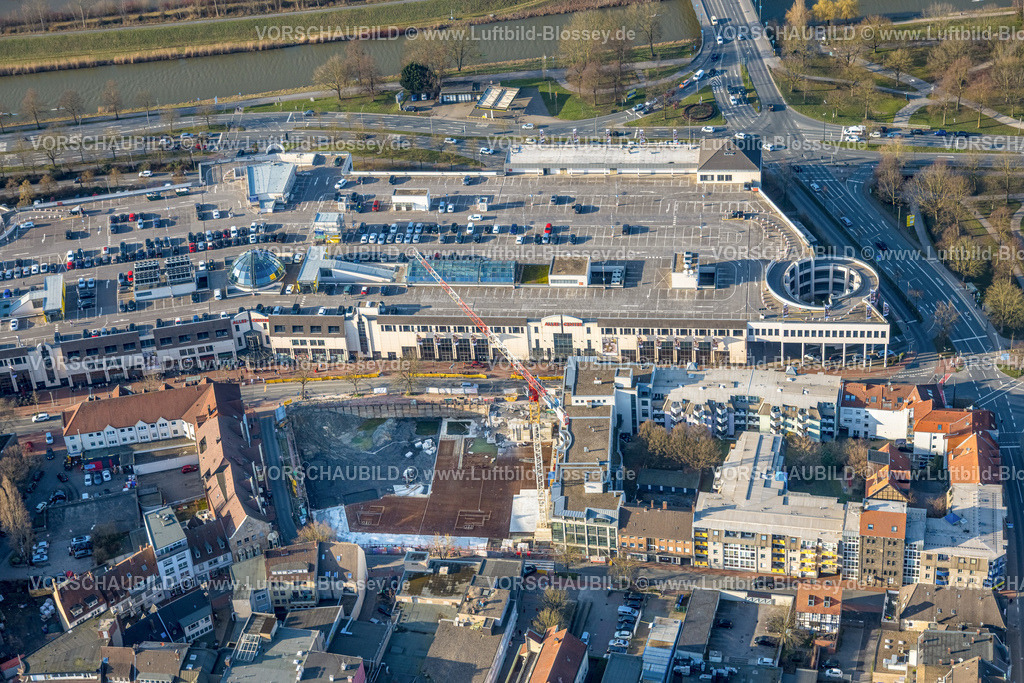 Hamm260203420 | Luftbild, Allee-Center und Baustelle Ritterpassage, Hamm, Ruhrgebiet, Nordrhein-Westfalen, Deutschland