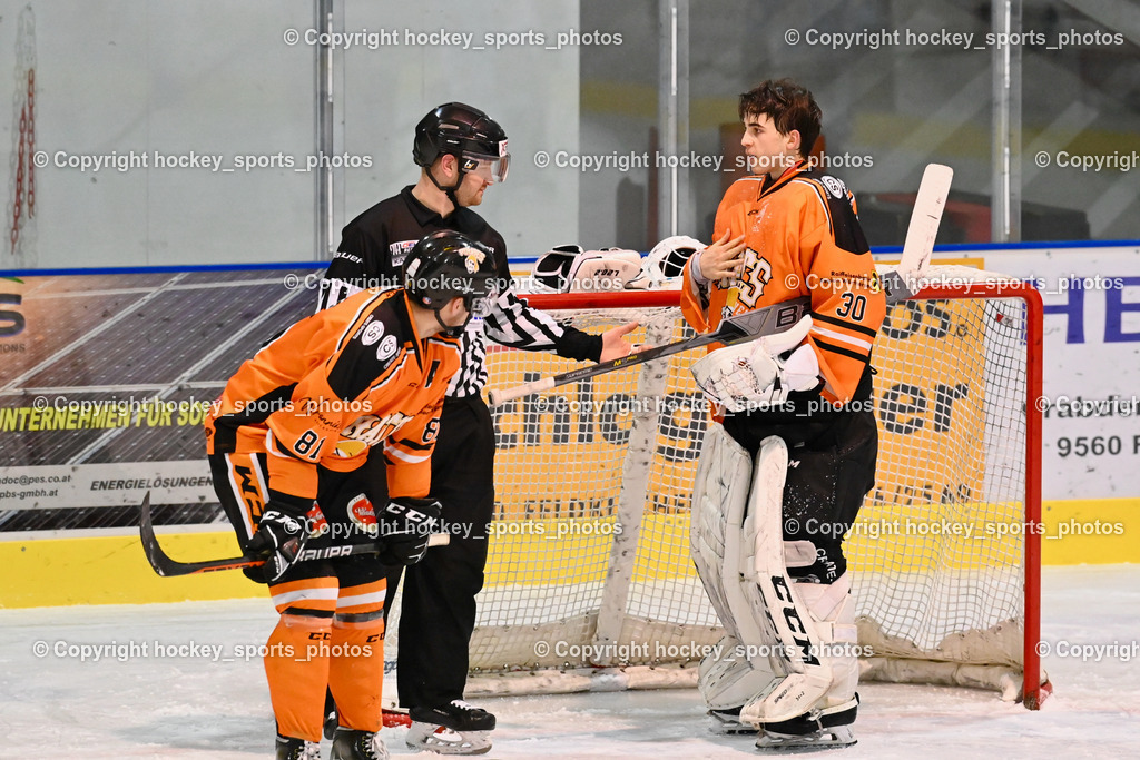 ESC Steindorf vs. USC Velden 4.1.2023 | #81 Wieser Christopher, PÖTSCHER Michael Referee, #30 Grascher Patrick