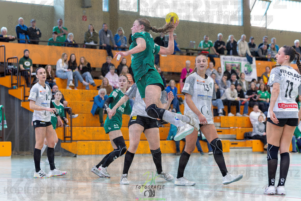 Jugendbundesliga wJA, Pokalrunde, HSG Kleenheim/Langgöns - Frisch Auf Göppingen | Jugendbundesliga wJA, Pokalrunde, HSG Kleenheim/Langgöns - Frisch Auf Göppingen am 28.02.2026 in Oberkleen (Weidig-Halle)Photo © 2026 - Jörg Heinrich - Realisiert mit Pictrs.com