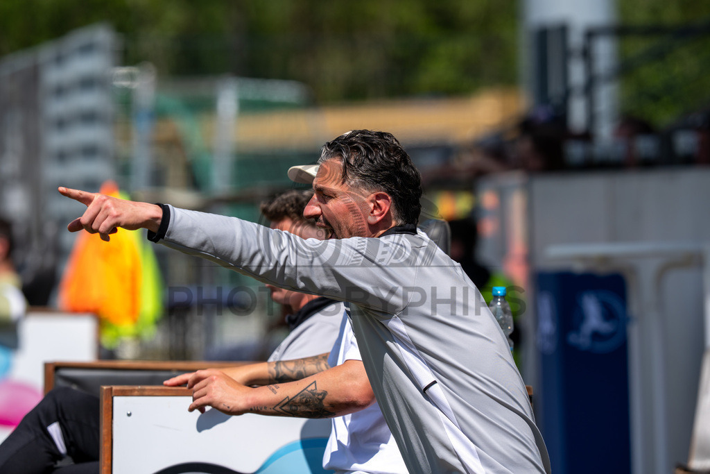 SG Sonnenhof Großaspach vs. SG Barockstadt Fulda-Lehnerz, Fussball, Regionalliga Suedwest, 33. Spieltag, 09.05.2026 | Milan Jurkovic (Torwarttrainer SG Sonnenhof Großaspach),SG Sonnenhof Großaspach vs. SG Barockstadt Fulda-Lehnerz, Fussball, Regionalliga Suedwest, 33. Spieltag, 09.05.2026