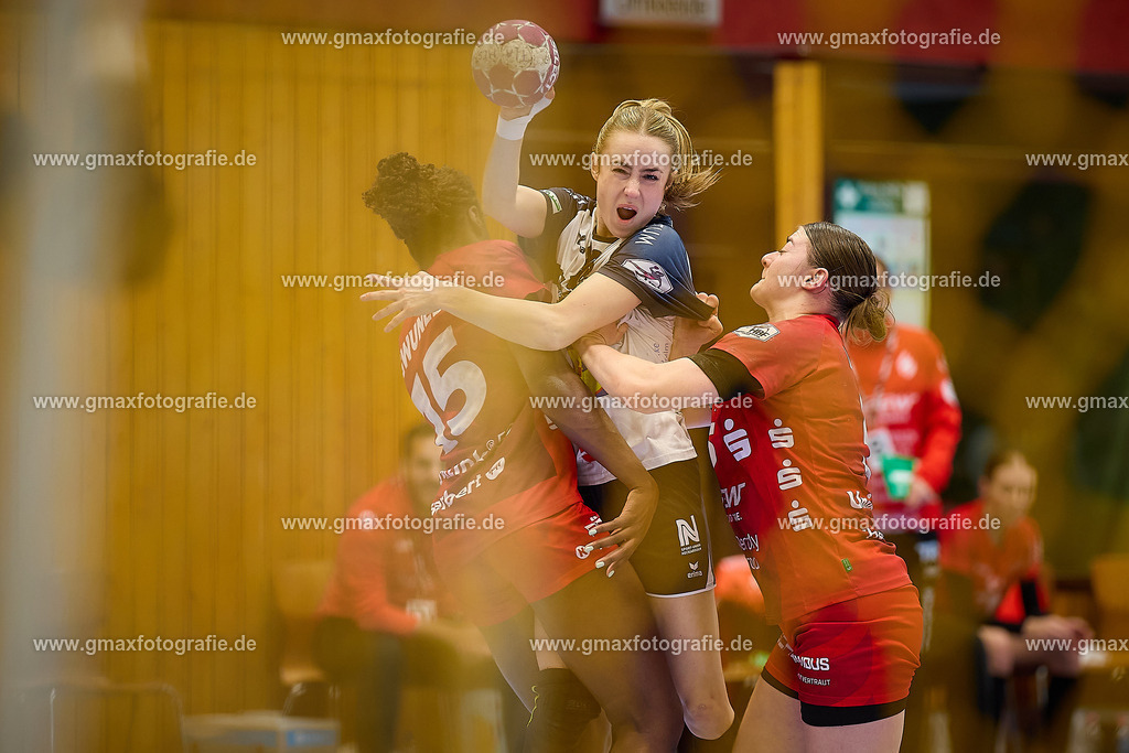 GER, Bensheim / Auerbach - Neckarsulm / Handball / Damen / 1. Bundesliga, Spielzeit 2024/2025, 08.01.2025 | GER, Bensheim / Auerbach - Neckarsulm / Handball / Damen / 1. Bundesliga, Spielzeit 2024/2025, 08.01.2025Foto: Gerald Oelze-de Stoppany