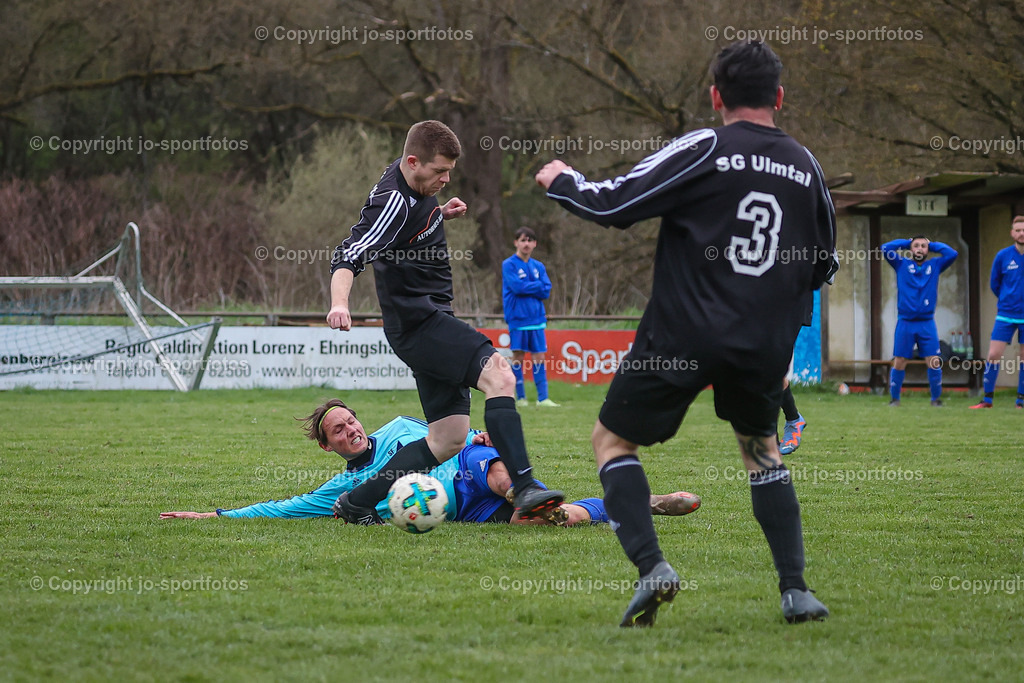 BQ3I7029 | 06.04.2023; Kreisliga B Wetzlar; Rasenplatz Katzenfurt; SF Katzenfurt - SG Biskirchen/Ulmtal; Ergebnis: 6:0 (2:0)
