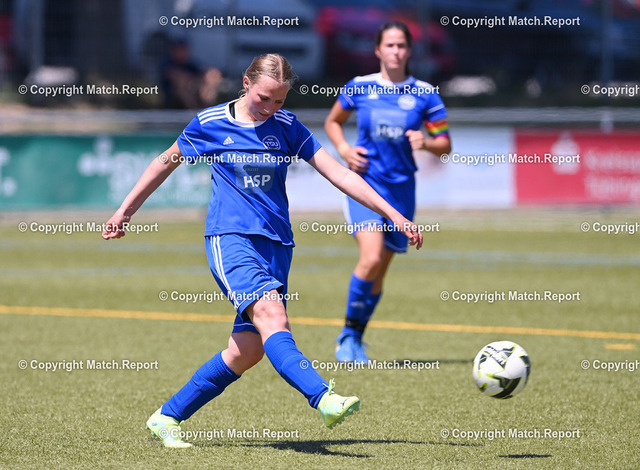 Fussball B Juniorinnen Relegation zur Verbandsstaffel  22/23: TSV Lustnau - SV Eutingen II | Fussball B Juniorinnen Relegation zur Verbandsstaffel     08.07.2023TSV Lustnau - SV Eutingen IIVeronica Bachteler (TSV Lustnau) am BallFOTO: ULMER PressebildagenturxxNOxMODELxRELEASExx