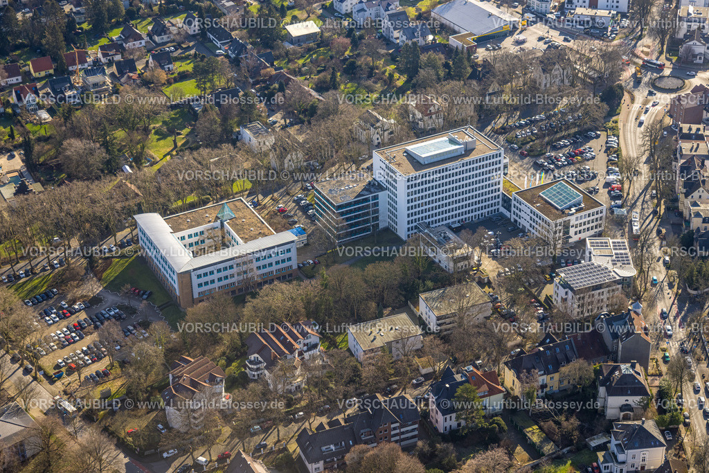 Unna230213088 | Luftbild, Kreisverwaltung und Gesundheitsamt, Unna, Ruhrgebiet, Nordrhein-Westfalen, Deutschland