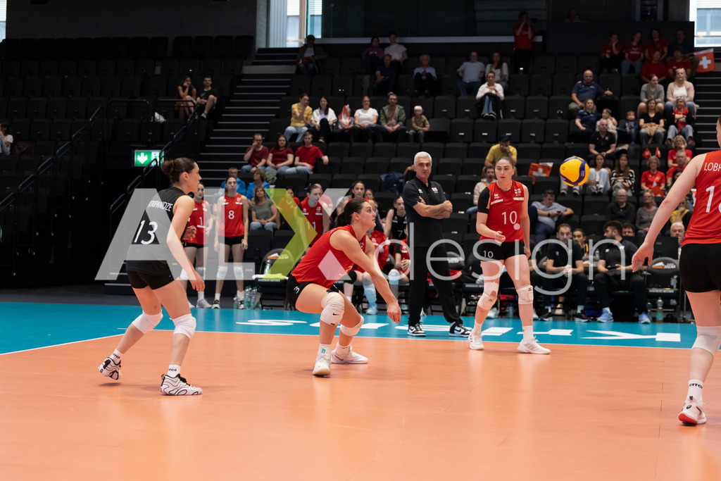 Georgia v Switzerland - CEV European League Women | KRIENS, SWITZERLAND - JUNE 12: ANA TEVDORADZE of Georgia during the CEV European League match between Georgia and Switzerland at Pilatus Arena on June 12, 2026 in Kriens, Switzerland. - Realisiert mit Pictrs.com