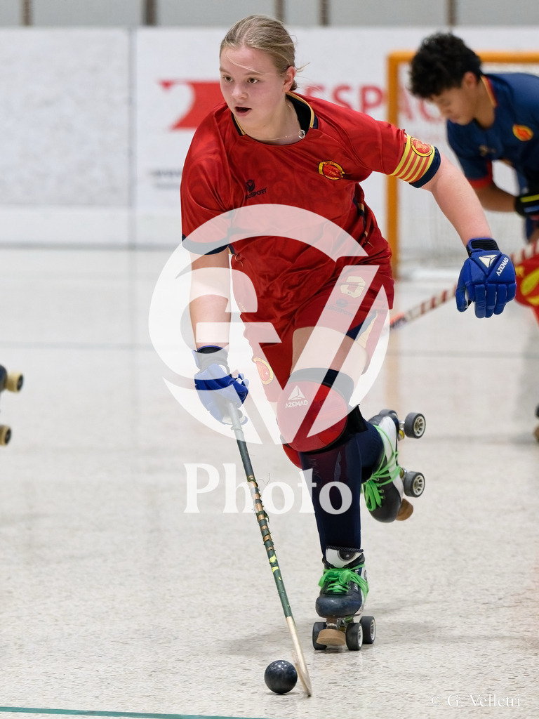 U17  - Geneve RHC B v Geneve RHC A  |  during the U17  match between Geneve RHC B and Geneve RHC A  at Centre sportif de la queue d'arve in Geneve, Switzerland