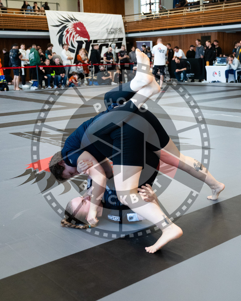 20251129PBB8023 | Fighters compete during the luta livre competition ILLCS XI winter edition on November 29, 2025 in Hannover, Germany.