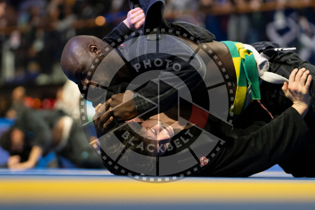 20240119PBB1496 | Fighters compete during the IBJJF European Championship in Paris, France, on January 19, 2024.