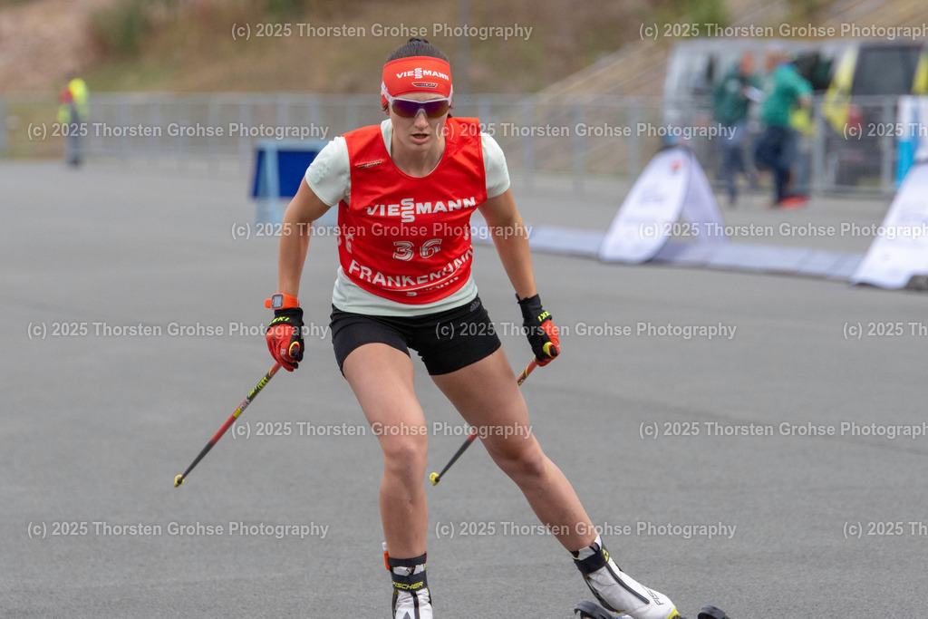 Deutsche Meisterschaften Biathlon | Deutsche Meisterschaften Biathlon, Speziallanglauf Frauen am 14.09.2018 in der DKB SKI ARENA in Oberhof, (Deutschland)

Bild: Fruehwirt Juliane vom SC Motor Tambach-Dietharz / Zoll - Realisiert mit Pictrs.com