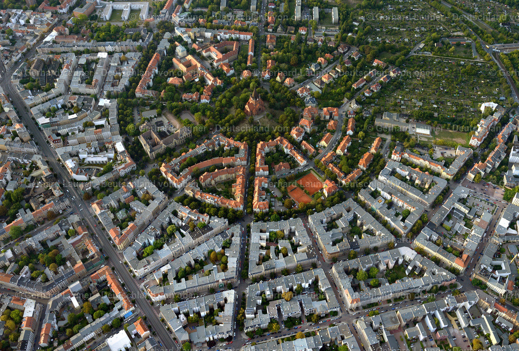 3293955 | Das Paulusviertel ist ein Stadtviertel rund um die Pauluskirche in Halle/Saale