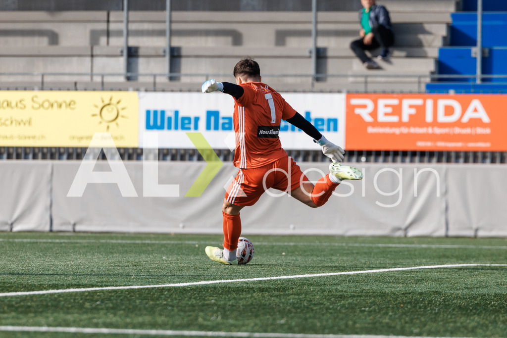Fussball I Herren I Saison 2025-2026 I 2. Liga Interregional – Gruppe 5 I 17. Spieltag I FC Wil 1900 II - FC Seefeld Zürich I 11.04.2026 | 1 Muhamed Tahiri (CH) (FC Wil 1900 II) – Torwart - Realisiert mit Pictrs.com