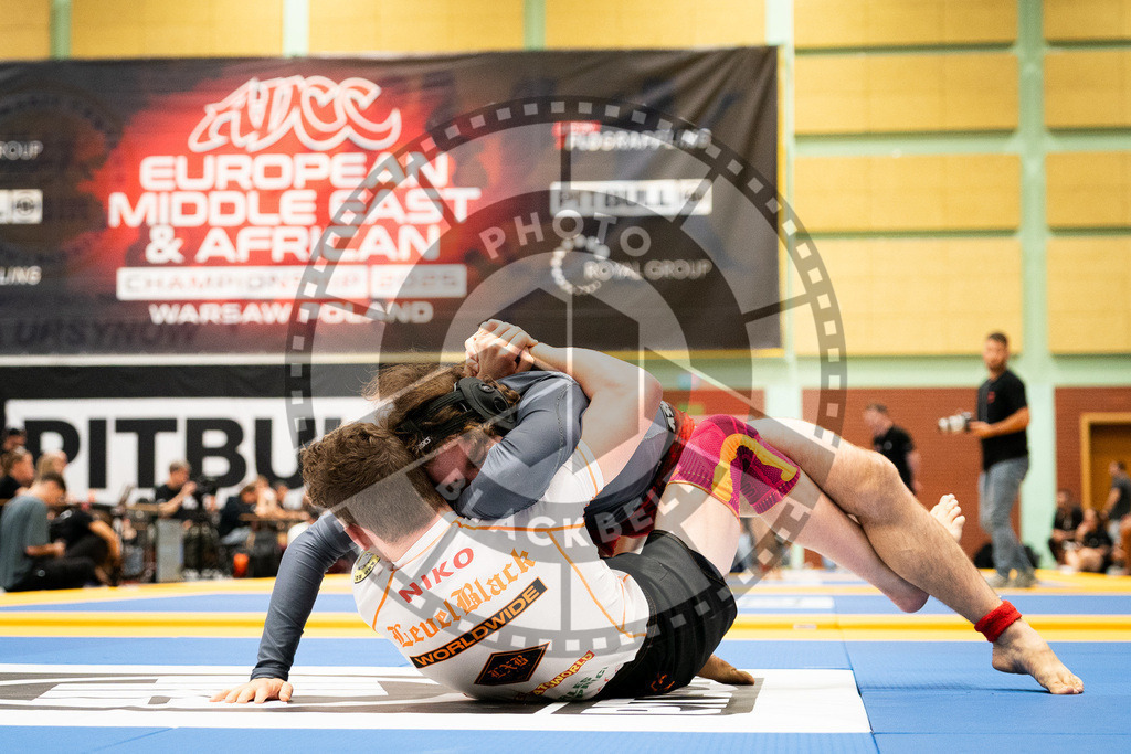 20250906PBB0704 | Fighters compete during the ADCC European Trials  competition in Warsaw, Poland, on September 6, 2025.