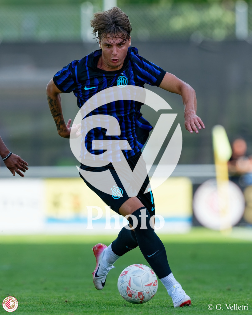 GenevaCup Group Phase - Arsenal FC v FC Inter Milan | during the GenevaCup Group Phase match between Arsenal FC and FC Inter Milan at Stade des Arberes in Meyrin, Switzerland