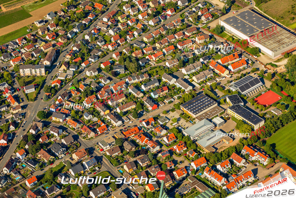 Schrägluftbild  Stadeln  Fürth - Das Luftbild wurde 2025 vom UL-Flugzeug heraus erstellt ( keine Drohne ) - Hochauflösende Luftaufnahme -Nicht vergleichbar mit Google Maps oder Satelittenbilder- Die Geschenkidee !Mit Lizenz und Bildrechte bestellbar