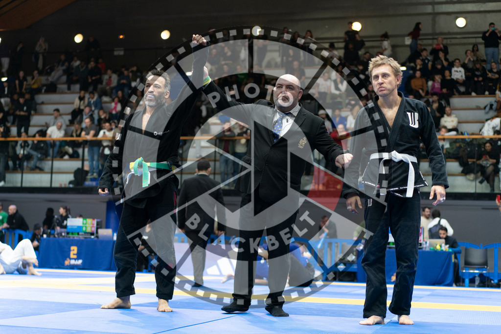 20240119PBB2889 | Fighters compete during the IBJJF European Championship in Paris, France, on January 19, 2024.