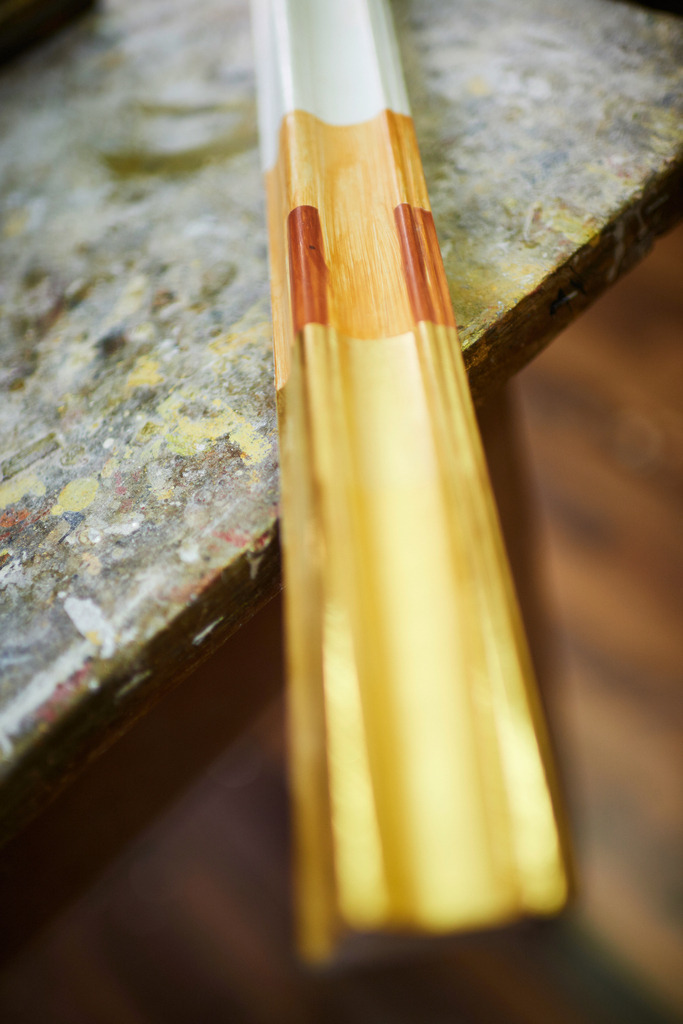 Atelier GoldRichtig | Wien, Austria - July 02, 2018: Atelier GoldRichtig; Detailaufnahme über die verschiedenen Stufen des vergoldens - Realisiert mit Pictrs.com