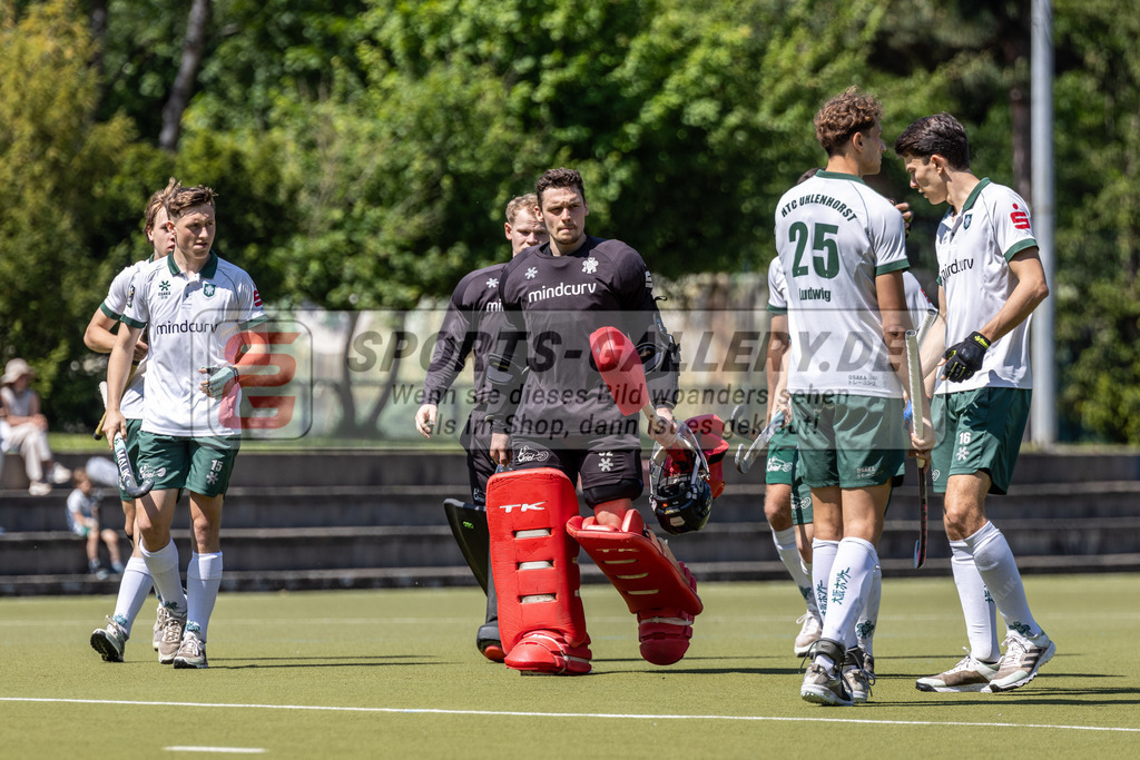 MJ_2024-.05-11-H-HTCU-Alster-4 | Felix Damberger (Uhlenhorst Mülheim #1), Uhlenhorst Mülheim - Der Club an der Alster am 11.5.2024 im Waldstadion, Mülheim a. d. Ruhr