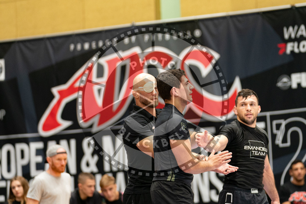 20230916PBB3726 | Fighters compete during the grappling tournement ADCC Trials (European, Middle East and African Championship) in Warsaw, Poland, on September 16, 2023.