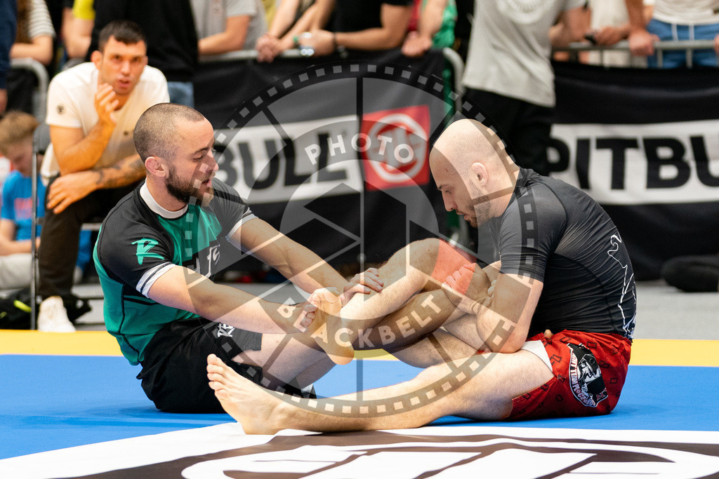20230916PBB3195 | Fighters compete during the grappling tournement ADCC Trials (European, Middle East and African Championship) in Warsaw, Poland, on September 16, 2023.