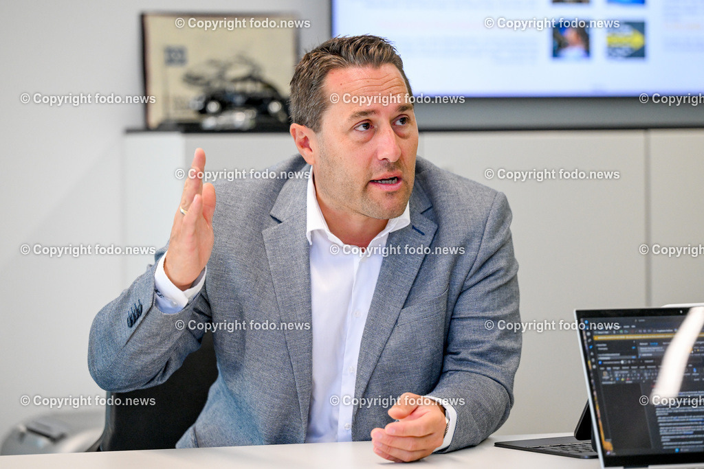 Porsche Wels_ Thomas Herndl_ 01.09.2025-23 | 01.09.2025, WELS, AUT, Porsche Wels, im Bild Thomas Herndl (Leitung des Verbundes Porsche Oberoesterreich)