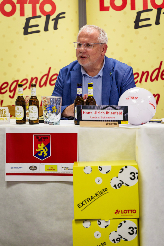 Pressekonferenz TSV Carlsberg, Lotto Elf | Carlsberg - 06.08.2025: Pressekonferenz TSV Carlsberg, Lotto Elf in Carlsberg (Kunstrasenplatz), Germany. Photo by: BobNL design &amp; photography - Realized with Pictrs.com
