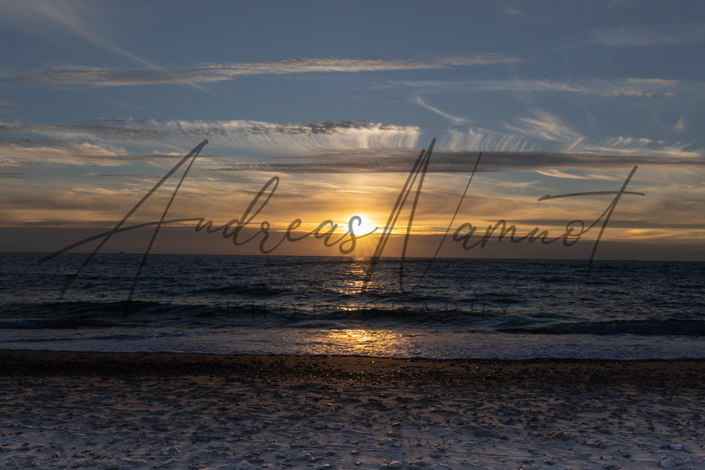 Sonnenuntergang Stenbjerg Landingplads | Sonnenuntergang im kleinen Hafen - Realisiert mit Pictrs.com