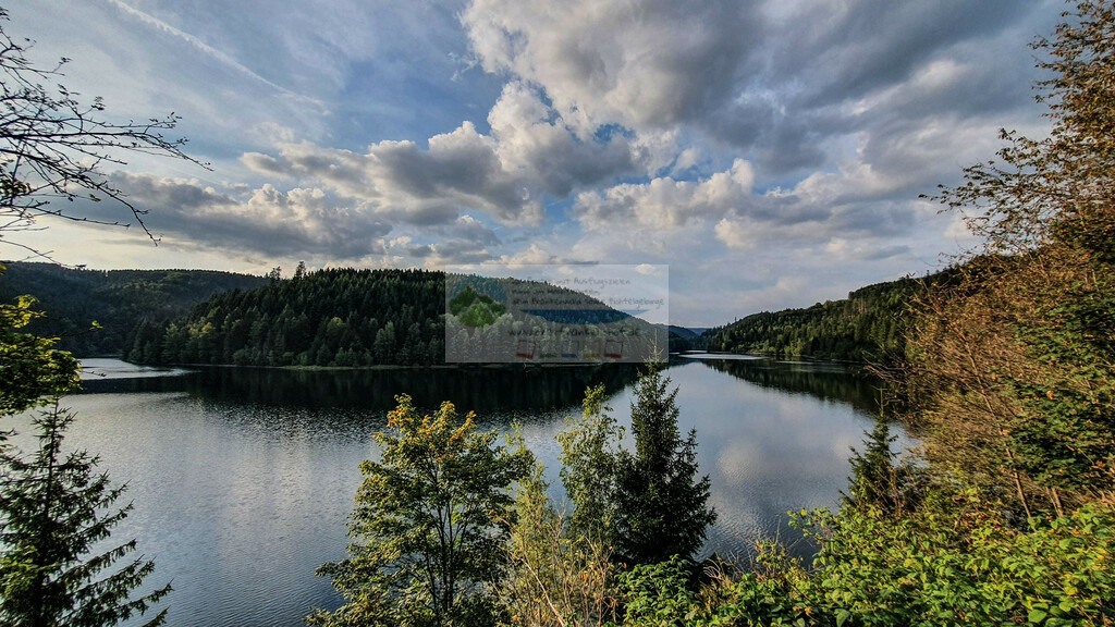 Ködeltalsperre Sonnenuntergang Sommer | Impressionen rund um Hochfranken - Frankenwald - Fichtelgebirge - Realisiert mit Pictrs.com