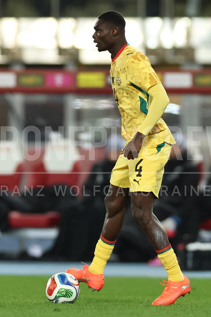 Austria vs Ghana – International Football Match    | VIENNA, AUSTRIA, 27.MAR.26 - SOCCER - OEFB international test match, Austria vs Ghana. The image shows Jonas Adjetey (Ghana).