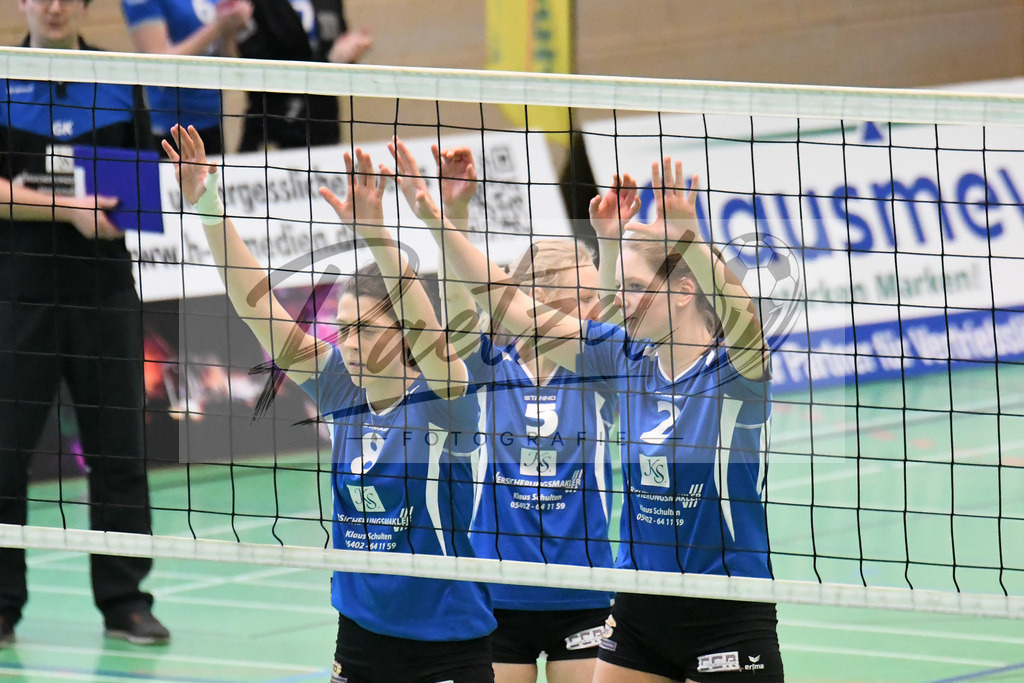 20200202_VCOOTB_0100 | Volleyball, Frauen:   waehrend des Spiels der Regionalliga NordWest zwischen VC Osnabrueck und Oldenburger TB in der Schlosswall-Halle am 02.02.2020 in Osnabrueck, Deutschland. - Realisiert mit Pictrs.com