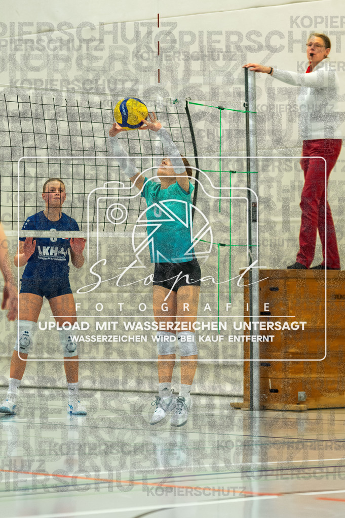 TVJ-1186 | Volleyball Doppelspieltag der 2. Damenmannschaft des TV Jahn Walsrode in der Bezirksklasse 4 Bremen/Lüneburg gegen SG Örtzetal II &amp; SVG Lüneburg VII  in der Sporthalle Gymnasium Walsrode, Walsrode (Simon Paul Stopat) - Realisiert mit Pictrs.com