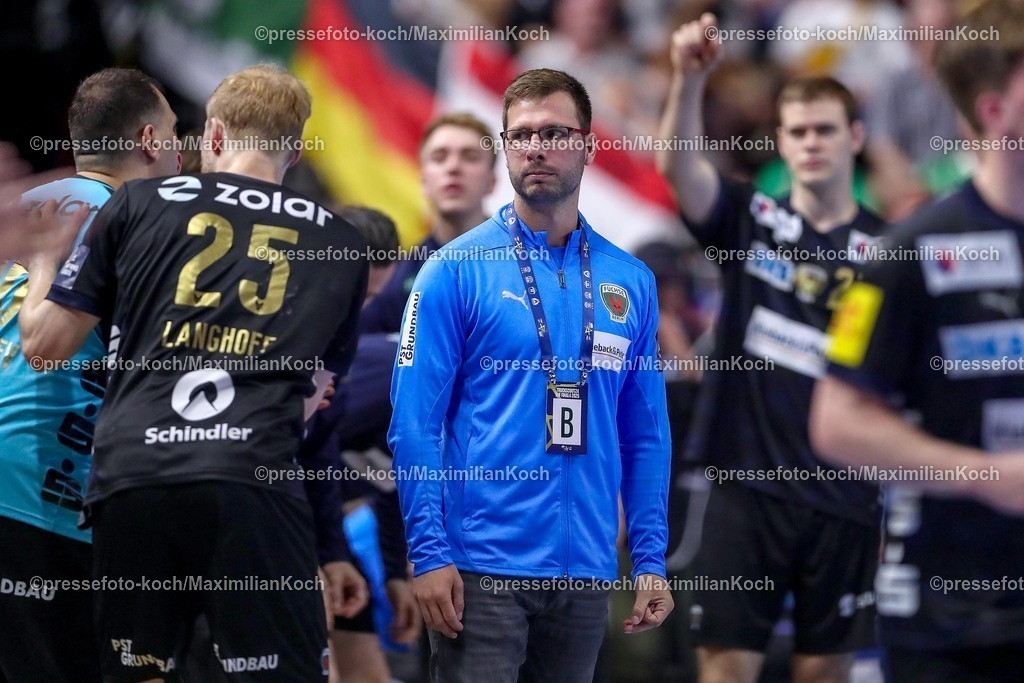 KoeEHF14062501102 | 14.06.2025, Handball, Halbfinale TruckScout24 EHF FINAL4, LANXESS arena Köln, Füchse Berlin - HBC Nantes: xxxxxxxxxxx