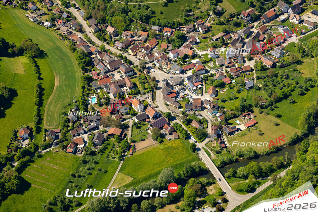 Döttingen Braunsbach Bild- Das Luftbild wurde 2025 vom UL-Flugzeug heraus erstellt ( keine Drohne ) - Hochauflösende Luftaufnahme -Nicht vergleichbar mit Google Maps oder Satelittenbilder- Die Geschenkidee !Mit Lizenz und Bildrechte bestellbar