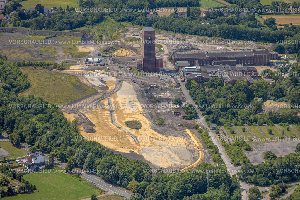 Hamm250702527West | Luftbild, CreativRevier Hamm mit Hammerkopfturm an der ehemaligen Zeche Bergwerk Ost Heinrich Robert, Stadtbezirk Herringen, Hamm, Ruhrgebiet, Nordrhein-Westfalen, Deutschland