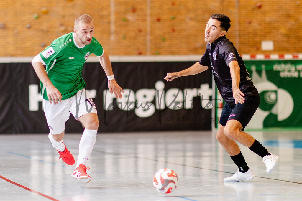 Futsal-Bundesliga, Saison 2025/2026, 4. Spieltag: SC Preußen Münster - SV Pars Neu-Isenburg | Futsal-Bundesliga, Saison 2025/2026, 4. Spieltag, SC Preußen Münster empfängt SV Pars Neu-Isenburg in der Universitäts-Sporthalle in Münster. Foto: sportfotografie.ms | Markus Paletta - Realisiert mit Pictrs.com