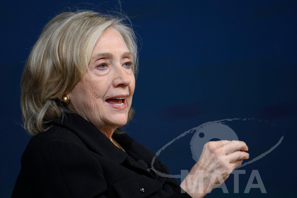 _DWA3780 | Die US-Politikerin Hillary Clinton auf der Veranstaltung Bridging Scholarship and Statecraft im Rahmen der Münchner Sicherheitskonferenz 2026. München, 13.02.2026 Bayern Deutschland  - Realisiert mit Pictrs.com