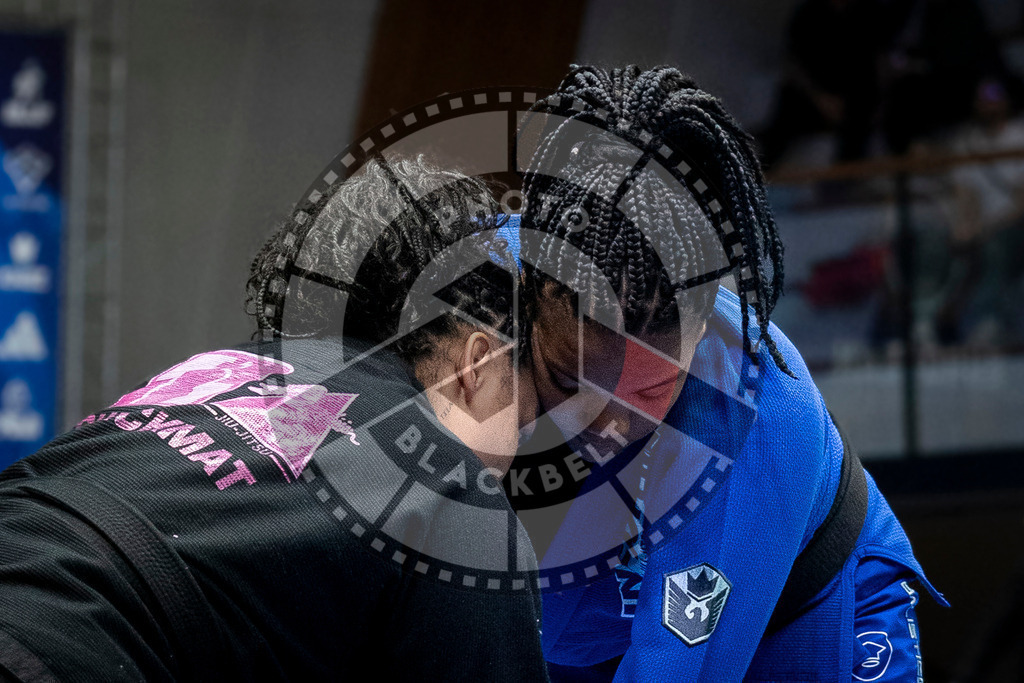 20240126PBB0477 | Fighters compete during the Brazilian Jiu-Jitsu European Championship of the IBJJF in Paris, France, on January 26, 2024.