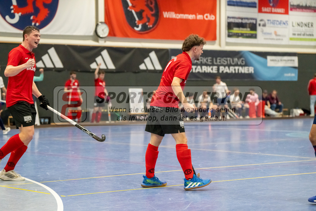 HK_20250201_102216 | 2. Bundesliga Halle Herren Düsseldorfer HC - Club Raffelberg am 1.2.2025 Halle am Seestern, Düsseldorf ,