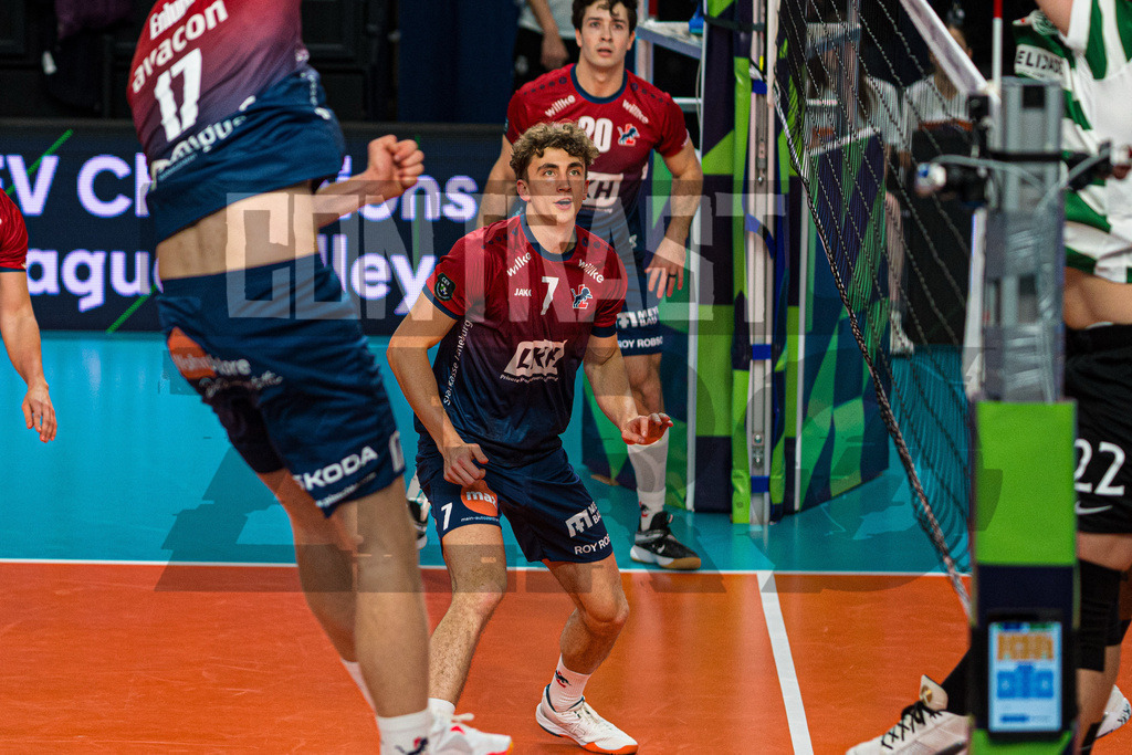 Volleyball I Herren I Saison 2025/2026 I CEV Champions League I CLVM69 I SVG Lüneburg - Sporting CP Lisboa | CONTRAST ZERØ MEDIA - Realisiert mit Pictrs.com