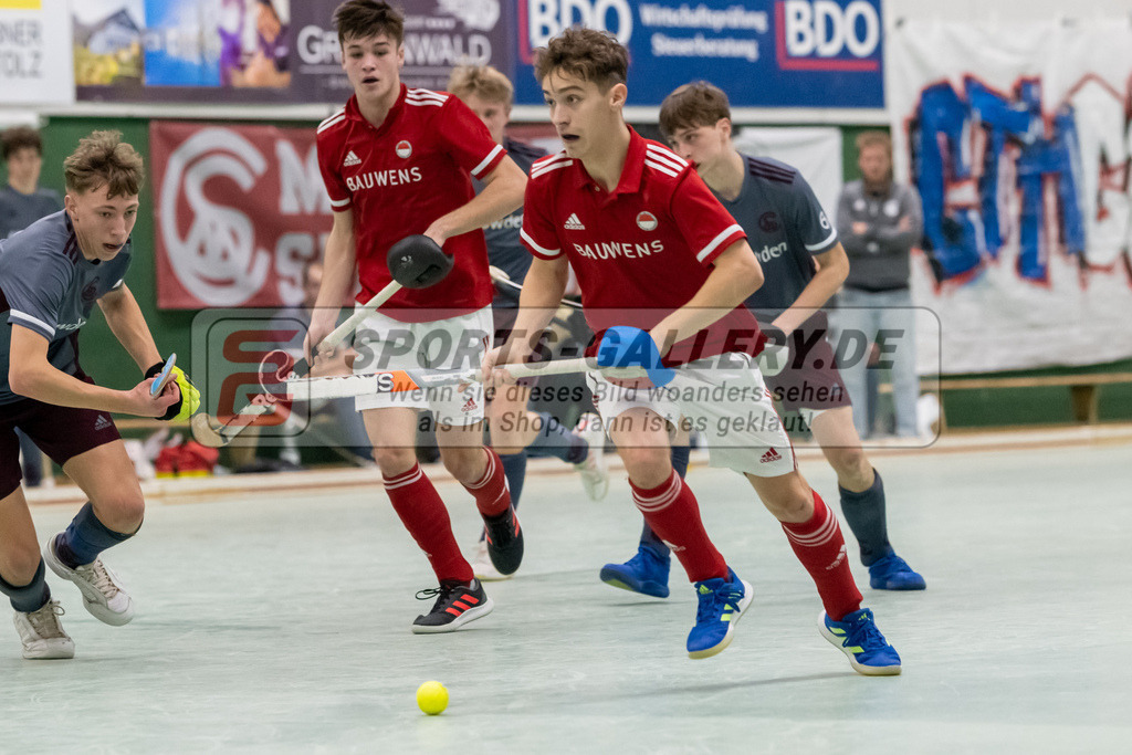 SFE_20230304_0086 | Deutsche Meisterschaft Männliche U16 Halle 2023 am 04.03.2023 in Köln (KTHC Stadion Rot-Weiss Köln Tennis and Hockey Club), Photo: Stephan Fehrmann 2022 (Sports-Gallery)